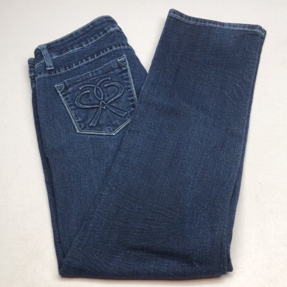 STRETCH HANG TEN RELAXED STRAIGHT LEG JEANS 18/34x32 ⭐ - Picture 3 of 11